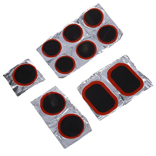 SODIAL(R) Fahrrad Reifen Flickzeug Flickset Gummi Schlauch Flicken Reparaturset Reparat - 2