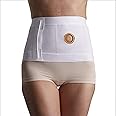 Corsinel Belt with Panel Maximum Stoma and Hernia Support Compression by TYTEX (White, Small)