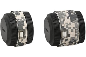 Rolanpro Camera Lens Camouflage Rain Cover Barlow Cover for Canon RF 1.4X DSLR Camera Barlow