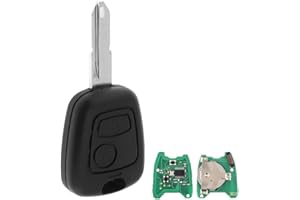 ONETOP1 Chiave Auto a distanza 433mhz ID46 per Peugeot 106 107 206 306 307 207 407 Partner Per Citroen C1 C2 C3 C4 Saxo Picasso (for Peugeot)