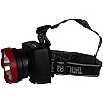 Geepas GHL5574 Rechargeable LED Head Torch - Super Bright Led 3W, Rechargeable Battery 900mAh | Perfect Construction Site, Campaigning, Hiking, Climbing