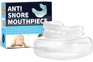 ACWOO Anti Snoring Devices, Justerbar Snoring Solution Stop Snoring Devices, Förhindra Bruxism Och Snarkmunstycke, Effektiva Och Bekväma Stop Snoring Aids, Anti Snoring För Män Och Kvinnor