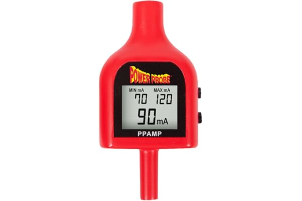 Power Probe PPAMP Adapter Testspets för kontinuerlig strömmätning 1mA-20Amp med MAX/MIN värden