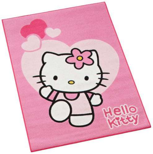 Associated Weavers Hello Kitty 14 - Alfombra, Color Rosa