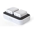 Arlo Stazione Di Ricarica Doppia, Ricarica Più Rapida Del 15%, Bianca, Compatibile Con Arlo Pro 3, Pro 4 (+XL), Pro 5, Ultra 