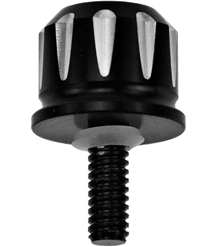 Vis Siège Moto ICTRONIX - Aluminium - Filetage 6x15mm - Compatible Harley Et Autres Modèles