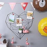 Bilderrahmen diy gitter wand bilderrahmen gitter memoboard gitter wall grid fotowand gitter.Größe und Farbe: 50,5 x 50 cm, schwarz, pink.