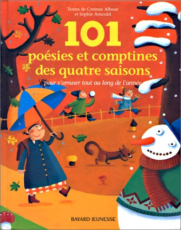 couverture de : 101 po&eacute;sies et comptines des quatre saisons