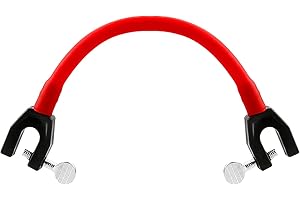 Rumyve Ski Tip Connectors,Ski Skill Adapters,Ski Tips Connectors Elastic Clip Teach Control,Training Aid Snowboard Accessories for Kids Beginners