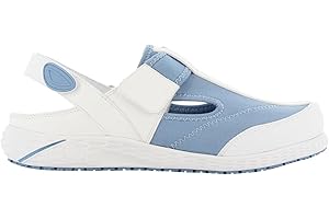 SAFETY JOGGER Aliza Safety Shoes for Women - Lightweight, Comfortable Velcro Work Shoe, Ideal for Care, Kitchen or Indoor Use, Non-Slip and Shock Absorbing