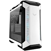 ASUS TUF Gaming GT501 White Edition Kasa, EATX Destekli, Metal &Ouml;n Panel, Temperlenmiş Cam, RGB Fan, Beyaz