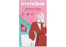 YIFELY double sided tape for clothes tape for clothes Double Sided Tape for Fashion, Clothing and Body (36 Strip Pack) | All 