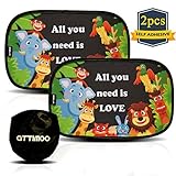 ✅ MAXIM SONNENSCHUTZ - Im unterschied zu herkömmlichen sonnenschutz fenster saugnapf-frei garantiert der elastische verdunkelungsstoff aus nylon und lycra (80g\m²) ihrem baby den besten schutz vor uv-sonneneinstrahlung und -hitze an bord ihres autos. Das stoffgewebe unserer sonnenblende auto baby mit uv schutz spendet den passagieren schatten und verdunkelt ultraviolettes licht, sowohl um die hitzeeinstrahlung zu verringern, als auch um privatsphäre im autoinneren zu erhalten.