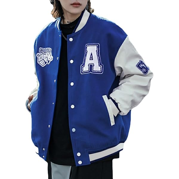 Veste Universitaire "Varsity" Fenchurch Avec Initiale F - Taille XS Noir - Neuf Avec étiquette