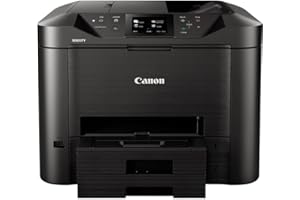 ‎CANON Canon MAXIFY MB5450 Tintenstrahldrucker 4-in-1 Multifunktionsgerät DIN A4 (Drucker, Scanner, Kopierer, Fax, Duplex-ADF, 600x1200 DPI, WLAN, 24/15,5 ISO-Seiten/Min., Duplexdruck, 500-Blatt-Kassette)