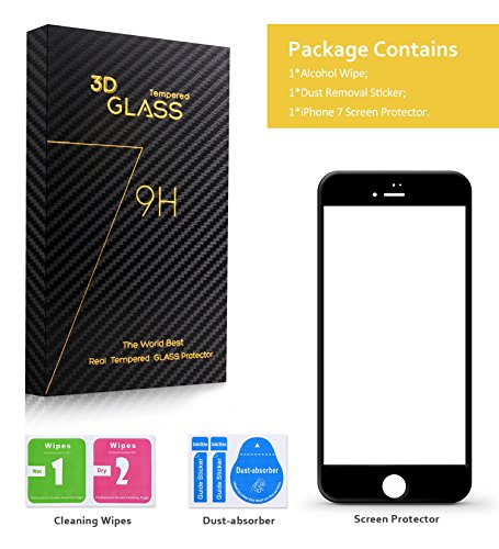 SENDIS Protector de Pantalla para iPhone 7 Cobertura Completa Cristal Templado color negro reviews SENDIS Protector de Pantalla para iPhone 7 Cobertura Completa Cristal Templado color negro