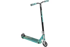 Mongoose Rise Youth and Adult Freestyle Stunt Scooter, High Impact 110mm Wheels, Bike-Style Grips, Lightweight Alloy Deck, Multiple Colors