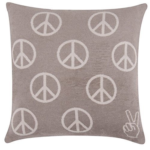 pad Kissenhülle Dekokissen 45×45 65% Baumwolle 35% Acryl Peace (sand) - 2