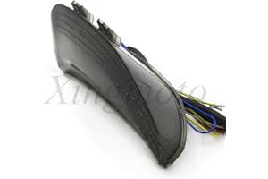 XINGMOTO NBX- Motorcycle Smoke Lens Led Tail Light Brake Light Turn Signal For 2003-2006 CBR600RR/ 2004-2007 CBR1000RR/Fireblade