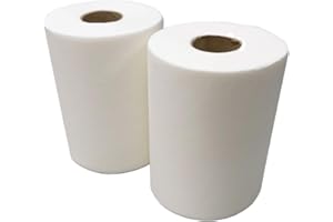 AVO + CADO avo+cado Lot de 2 rouleaux d'inserts en non-tissé classiques pour couches en tissu, biodégradables et compostables, pour bébé ou adulte