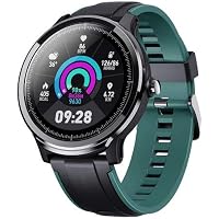 CrossBeats Ace Metal Smart Watch Full Touch Men Women Fitness Tracker Blood Pressure Blood Oxygen Heart Rate Monitor…