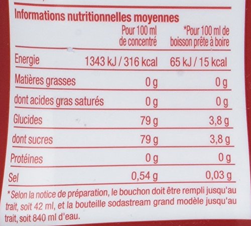 Sodastream 30078022 Sirup Rote Früchte, Konzentrat für Sodamaschine, 500 ml - 2