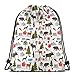 Produktbild beautiful& Canada True North Strong and Free - White Version_5787 3D Print Drawstring Backpack Rucksack Shoulder Bags Gym Bag for Adult 16.9"x14"