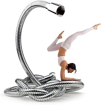 LEEFE Premium Shower Hose, Stretching from 1.5M (59") to 2.4M (95") Flexible Double Interlocked Anti-kink Leakproof Anti-Explosion Shower Hose, Extremely Firm Long Shower Hose Replacement