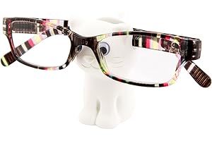Remaldi Glasses Stand Spec Holder Holder For Specs Gift Present Boxed Esme Cat Spec Holder White