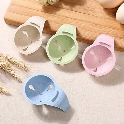 Preisvergleich Produktbild zhuotop Umweltfreundlich Weizen Stroh Eiweiß Separator Ei Trennwand Lebensmittelqualität Material Ei weiß Filter