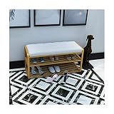 ★ Funciona como taburete, taburete de cama, asientos contemporáneos, banco de zapatos o mesa de consola;Colóquese frente al sofá para descansar sus piernas y pies.