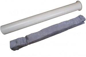 ASPIRASTORE Set calza rivestimento in tessuto per tubo flessibile aspirapolvere centralizzato mt 7 (7 metri)