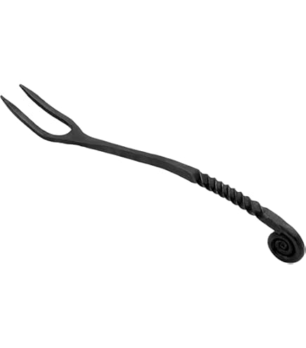 Set Posate Medievali Vichinghe - Coltello, Forchetta, Cucchiaio In Acciaio, Decorativo - Foto 10