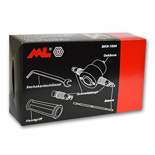 Blechnibbler Blechknabber Vorsatz für Bohrmaschinen und Akku-Schrauber Nibbler - 8