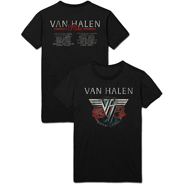 Van Halen World Tour '78 ufficiale Uomo maglietta unisex