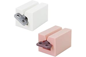 Andiker Rolling Tube Spremi Dentifricio, Dispenser di Dentifricio Squeezer per Bagno, Porta Dentifricio Spremiagrumi Manuale Accessori per Bagno, Salva dentifricio, Creme e Altro (rosa, bianco)