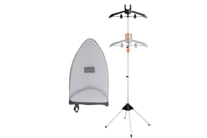 ANCSTTU Dampfständer Für Kleidung, Handheld Dampfglätter Ständer Mit Bügelhandschuhen Dampfglätter Kleidung Ständer Kleiderbügel Zum Dampf Bügeln, Vertikaler Kleiderbügel Für Bügelmaschinen