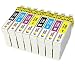 Produktbild TONER EXPERTE® 8er Set Druckerpatronen kompatibel für Epson 29XL 29 T2991-4 Expression Home XP-235 XP-335 XP-435 XP-245 XP-247 XP-342 XP-442 XP-445 XP-332 XP-352 XP-255 XP-257 | hohe Kapazität