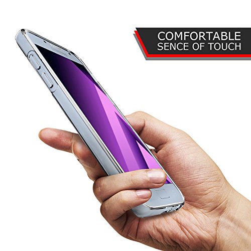 Samsung Galaxy A5 (2017) Hülle, KKtick Transparente Kratzfeste Schutzhülle Crystal Clear Bumper Premium TPU Silikon Durchsichtige Handyhülle für Samsung Galaxy A5 (2017) 5.2 Zoll Case Cover - 8