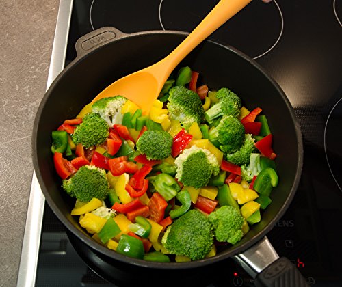 Colorful Cooking Silikon Küchenhelfer Kochset 5-teilig Kochlöffel - 4