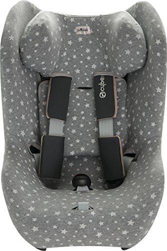Bezug für Autokindersitz Cybex Sirona – M2 I-Size Janabebé® (White star) - 4