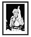 Produktbild David Bowie Serious Moonlight groß gerahmt Limited Edition Fine Art Foto 101/500 NEU, Black Frame - White Mount, 17.2 inches x 22.1 inches - 43.7cm x 56.3cm