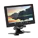 Produktbild TOOGOO(R) 7 "TFT Farbmonitor LED HD PC / AV HDMI Monitor VGA Eingang Empfaenger mit Kopfhoererbuchse PAL / NTSC Video Displayer fuer ueberwachung Auto Luftaufnahme