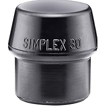 Martello Simplex Halder 30mm - Testa In Gomma E Superplastic, Peso 335g