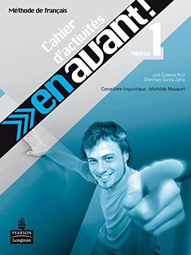 En avant ! 1 cahier d'activités