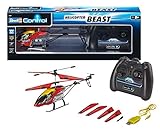 Ready-to-Fly - Hubschrauber mit dem beiliegenden USB-Ladegerät aufladen, Batterien in den Sender einlegen und los geht's (es werden 6 x 1,5V AA Batterien für die Fernsteuerung benötigt)