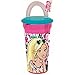 Produktbild Becher + Trinkhalm Barbie Disney Glas Kunststoff Kinder
