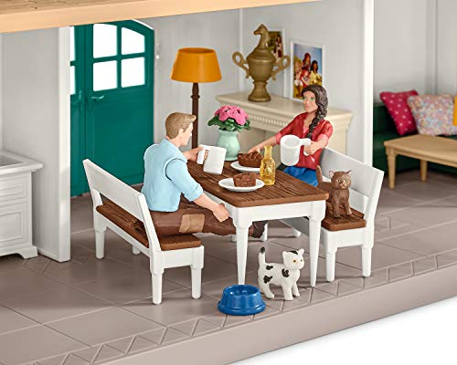 Schleich 42416 - Großer Pferdehof mit Wohnhaus und Stall - 8