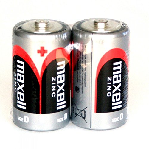 Maxell Super Ace – Batterien (zinc-arbon, 1.5 V, 106 g, R20P)