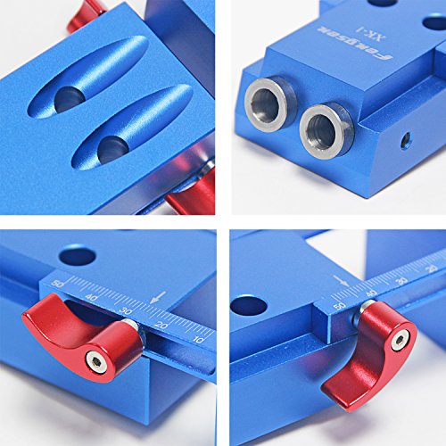Wisamic Holzverbindungssystem Bohrhilfe Jig-Set - 6